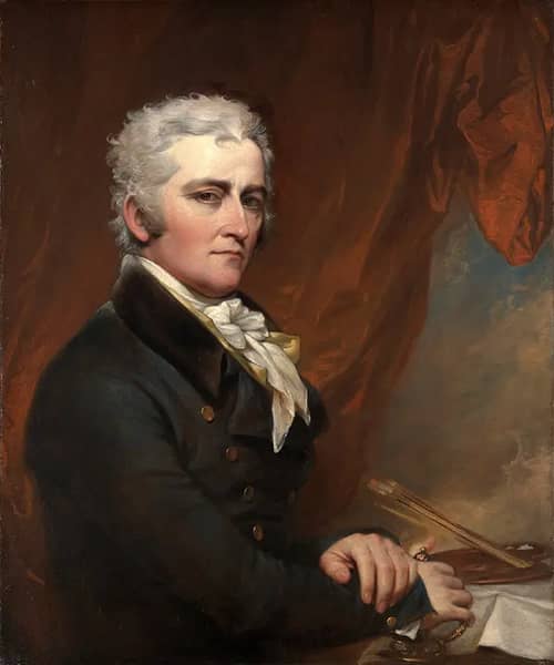 Self Portrait c1802 by John Trumbull | Oil Painting Reproduction