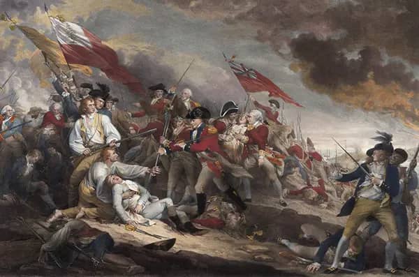 The Death of General Warren at the Battle of Bunker Hill 1786 | Oil Painting Reproduction