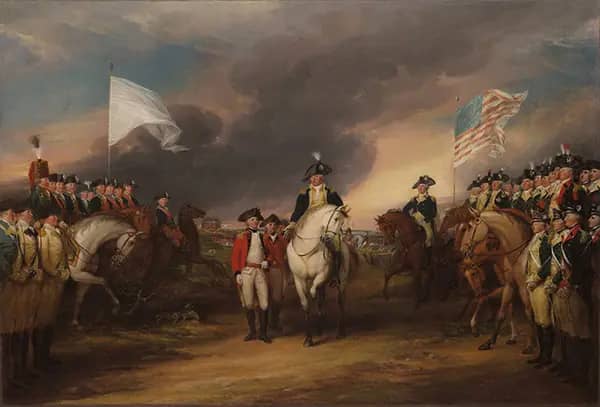The Surrender of Lord Cornwallis at Yorktown 1781 | Oil Painting Reproduction