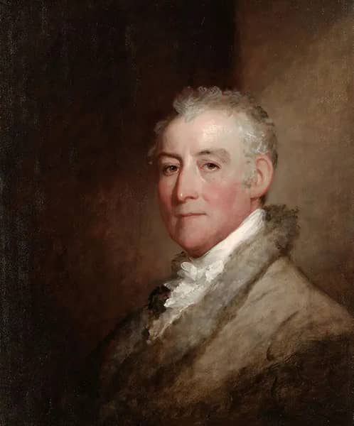 Portrait of Gilbert Stuart 1818 | Oil Painting Reproduction