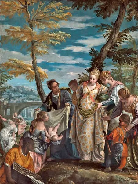 The Finding of Moses by Paolo Veronese | Oil Painting Reproduction