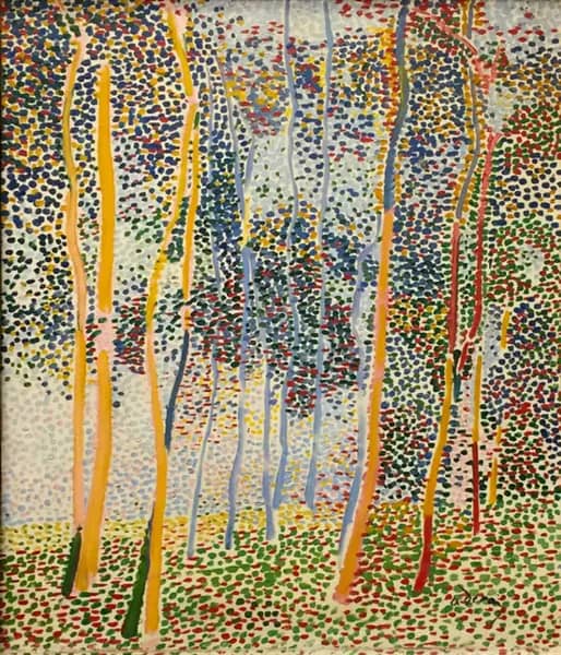 Trees In the Morning Light by Andre Derain | Oil Painting Reproduction