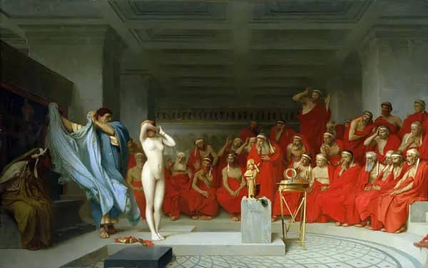 Phryne Revealed before the Areopagus | Oil Painting Reproduction