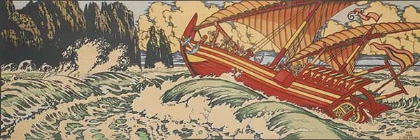 Arabian Nights by Ivan Bilibin | Oil Painting Reproduction