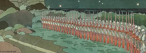 Fairy Tale About Tsar Saltan by Ivan Bilibin | Oil Painting Reproduction