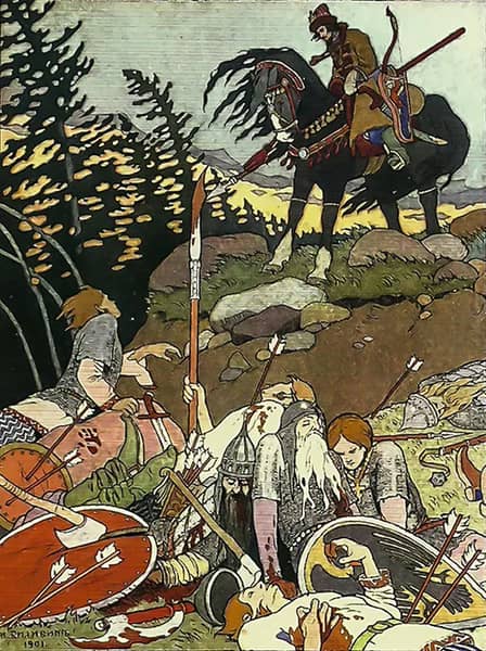 Maria Morevna by Ivan Bilibin | Oil Painting Reproduction