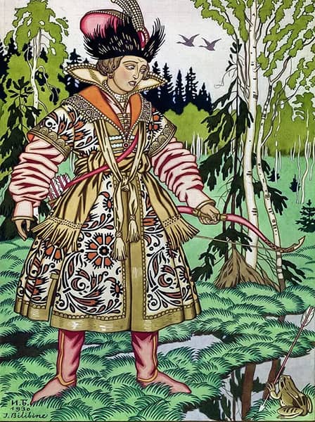 The Frog Princess, 1930 by Ivan Bilibin | Oil Painting Reproduction