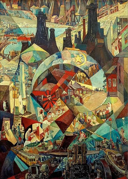 Baku, 1927 by Heinrich Vogeler | Oil Painting Reproduction