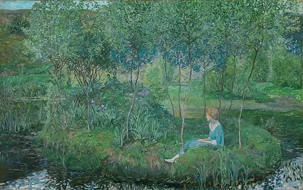 Spring, 1913 by Heinrich Vogeler | Oil Painting Reproduction