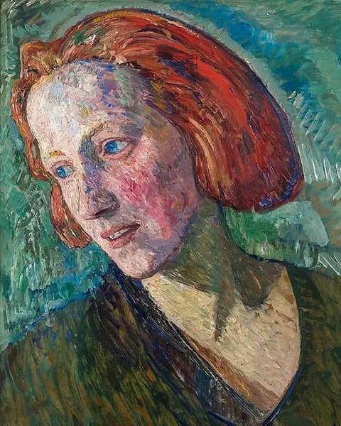 The Red Marie Marie Griesbach, 1919 | Oil Painting Reproduction