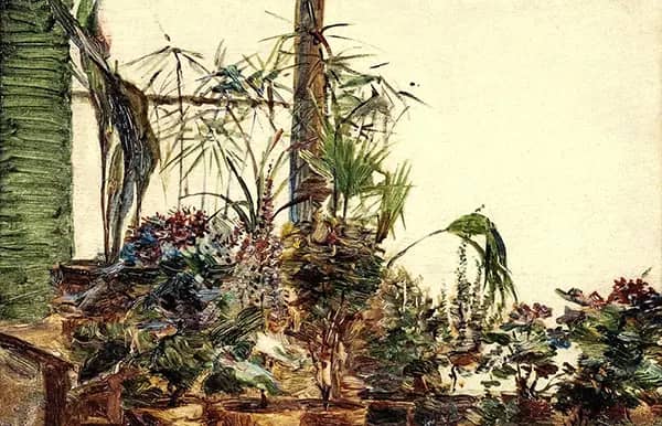 Flower Pots in Sevres, 1880 | Oil Painting Reproduction