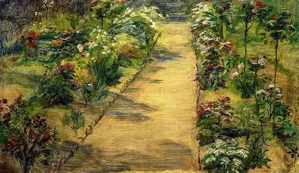 The Path in the Garden by Marie Bracquemond | Oil Painting Reproduction