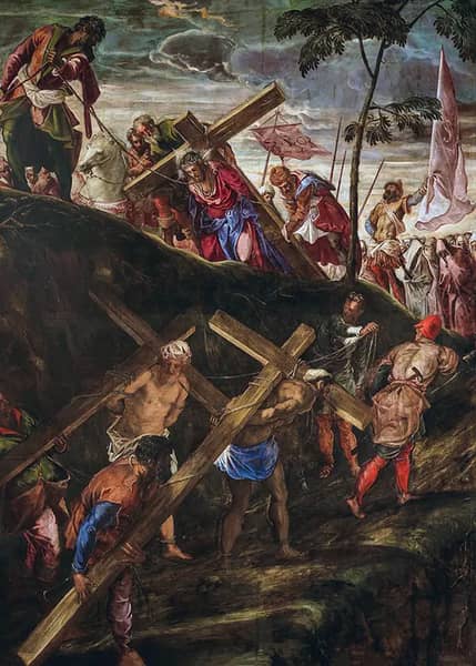 Christ Carrying the Cross by Tintoretto | Oil Painting Reproduction