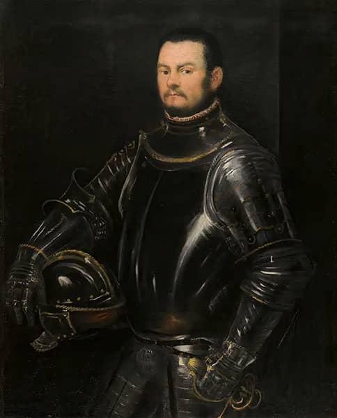 Portrait of a Young Bearded Man by Tintoretto | Oil Painting Reproduction