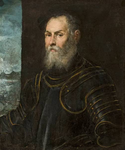 Portrait of an Admiral by Tintoretto | Oil Painting Reproduction