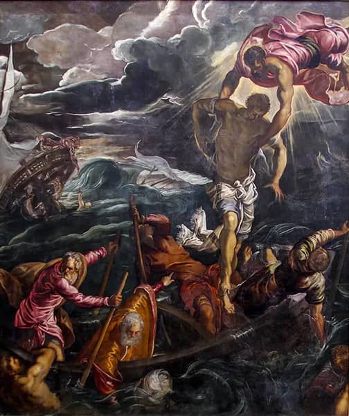 San Marco Saves a Buck During a Shipwreck, 1562 | Oil Painting Reproduction