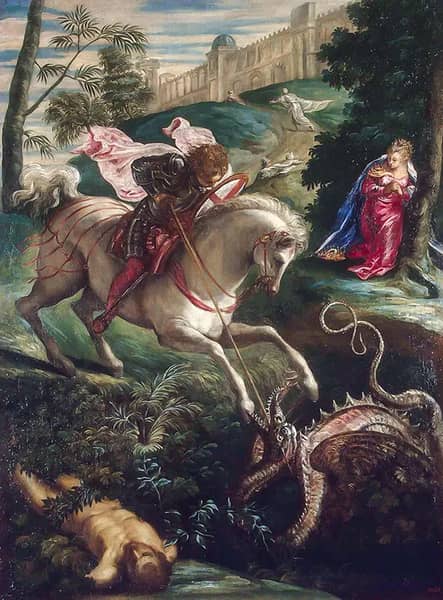 Saint George by Tintoretto | Oil Painting Reproduction