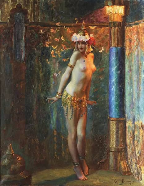 The Dance of Salome by Gaston Bussiere | Oil Painting Reproduction