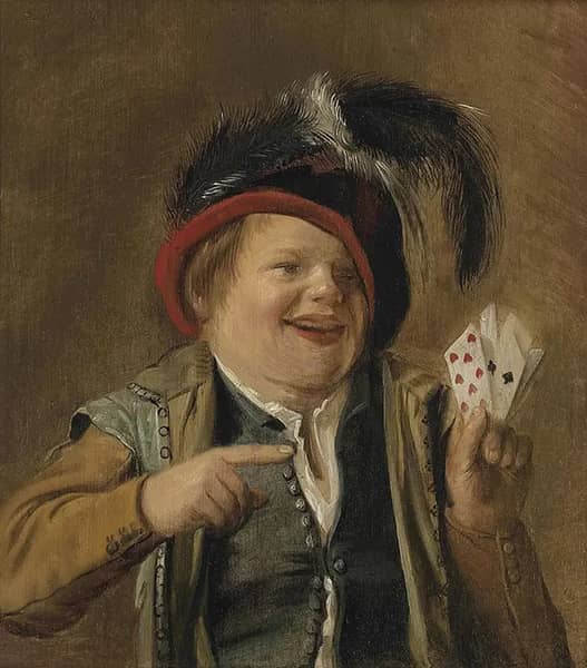 A Card Player by Judith Leyster | Oil Painting Reproduction