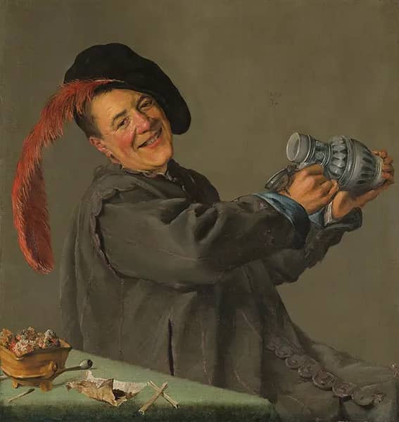 The Jolly Drinker, 1629 by Judith Leyster | Oil Painting Reproduction