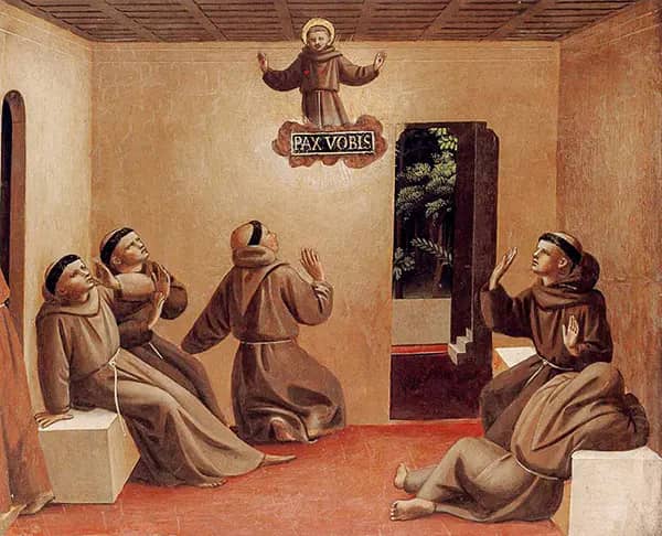 Apparition of St. Francis at Arles | Oil Painting Reproduction