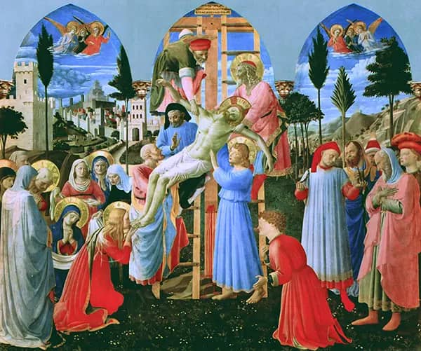 Deposition of Christ by Fra Angelico | Oil Painting Reproduction