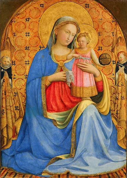 Madonna and Child by Fra Angelico | Oil Painting Reproduction