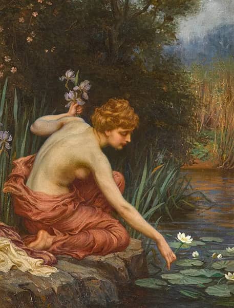 Nymphaea by Herbert James Draper | Oil Painting Reproduction