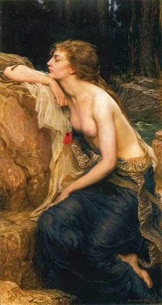 The Lamia, 1909 by Herbert James Draper | Oil Painting Reproduction