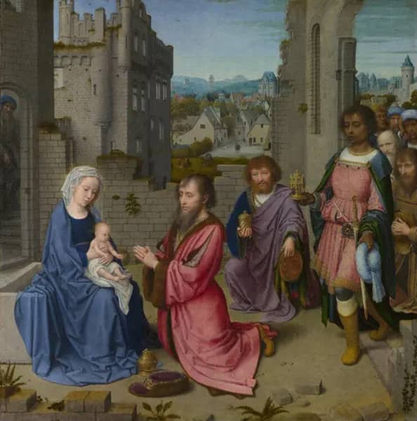 Adoration of the Kings, 1515 by Gerard David | Oil Painting Reproduction