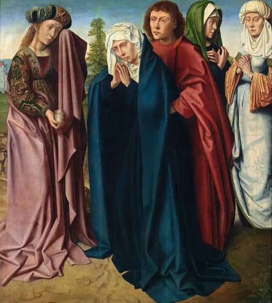Holy Women by Gerard David | Oil Painting Reproduction