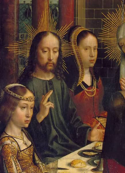 The Marriage at Cana Detail by Gerard David | Oil Painting Reproduction
