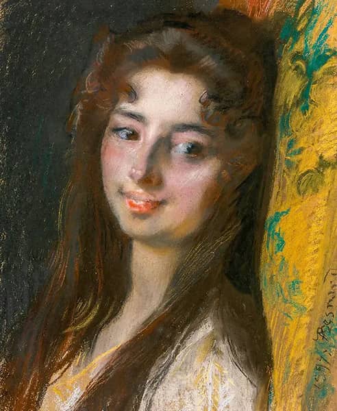 Portrait of a Lady, 1897 | Oil Painting Reproduction