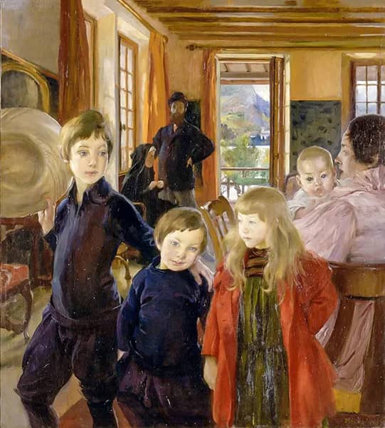 Portrait of the Family, 1890 | Oil Painting Reproduction