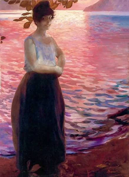 The Siren, 1889 by Paul Albert Besnard | Oil Painting Reproduction