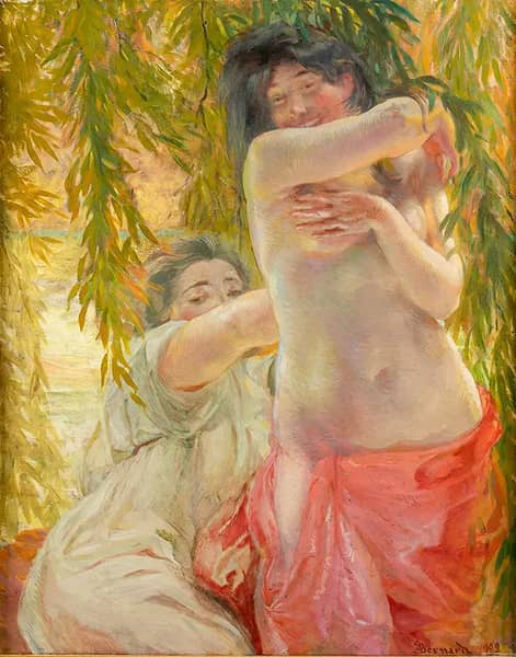 Under the Willows, 1909 by Paul Albert Besnard | Oil Painting Reproduction