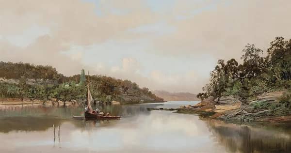 Villa Maria Bay Sydney, 1882 | Oil Painting Reproduction