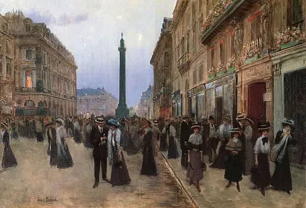 Rue de La Paix Paris, 1907 by Jean Beraud | Oil Painting Reproduction