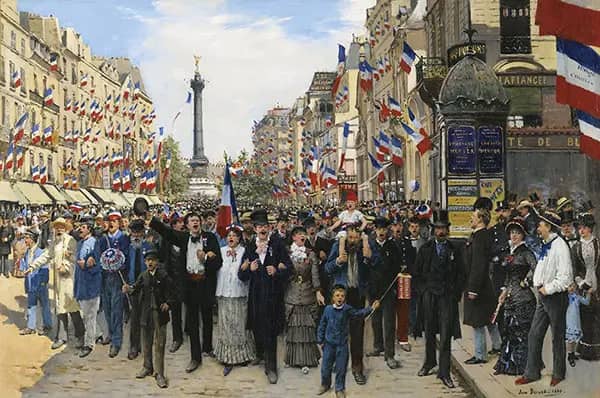 The Marseillaise, 1880 by Jean Beraud | Oil Painting Reproduction