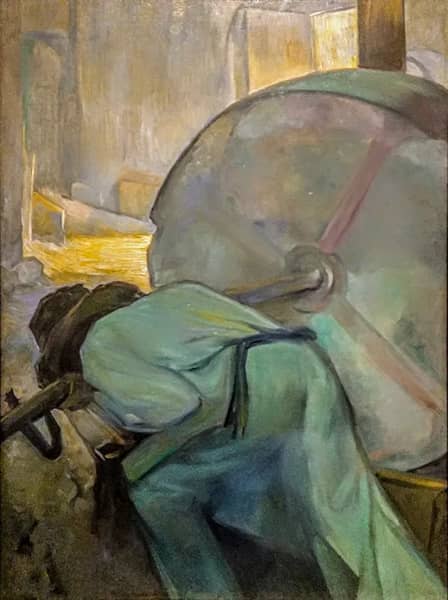 Glass Mill by Saturnino Herran | Oil Painting Reproduction