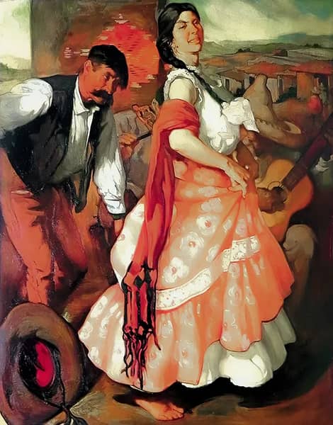 The Syrup, 1913 by Saturnino Herran | Oil Painting Reproduction