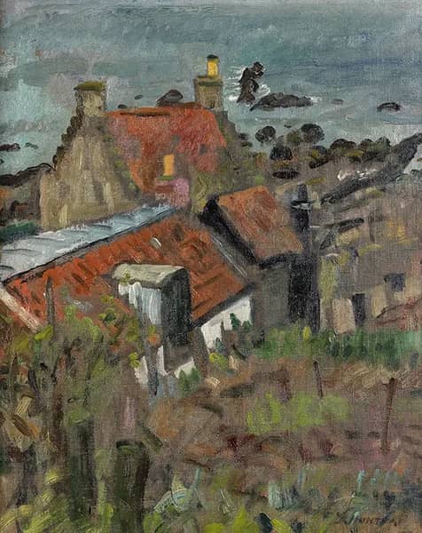 Saint Monance Fife by Leslie Hunter | Oil Painting Reproduction