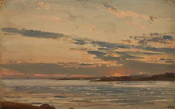 Studie, 1896 by Amaldus Clarin Nielsen | Oil Painting Reproduction