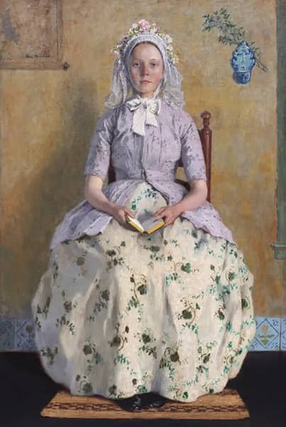 Communicant by Gari Melchers | Oil Painting Reproduction