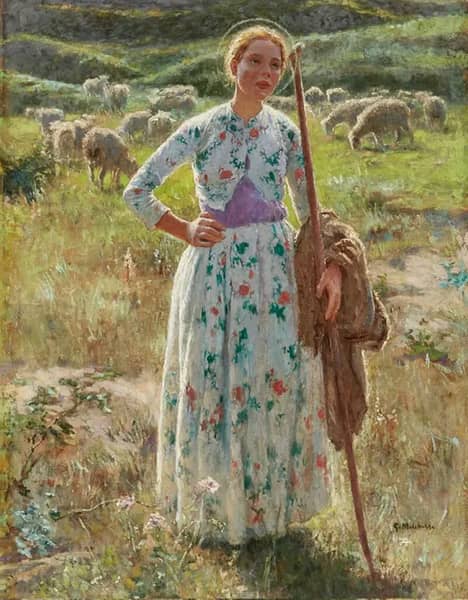 Joan of Arc the Maid of Orleans | Oil Painting Reproduction