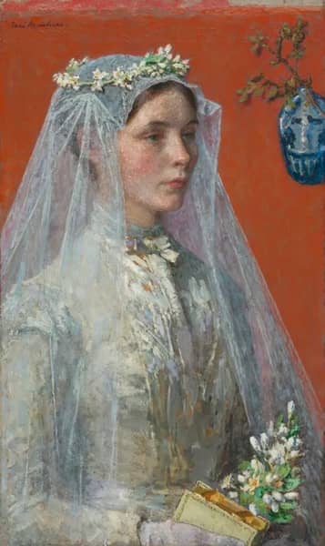 The Bride by Gari Melchers | Oil Painting Reproduction