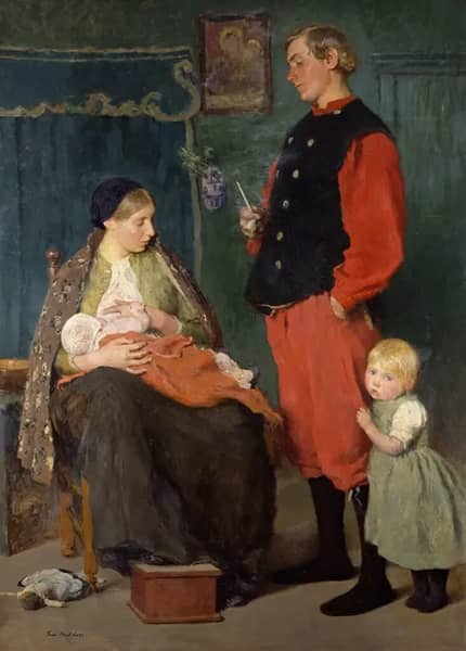 The Family by Gari Melchers | Oil Painting Reproduction
