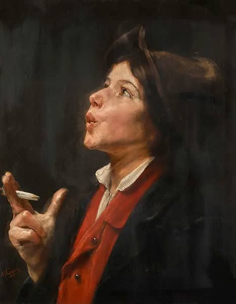 Up to Mischief by Nikolaos Gyzis | Oil Painting Reproduction