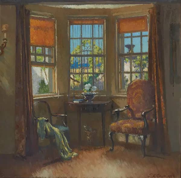 Harbour Lodge, 1925 by Patrick Adam | Oil Painting Reproduction