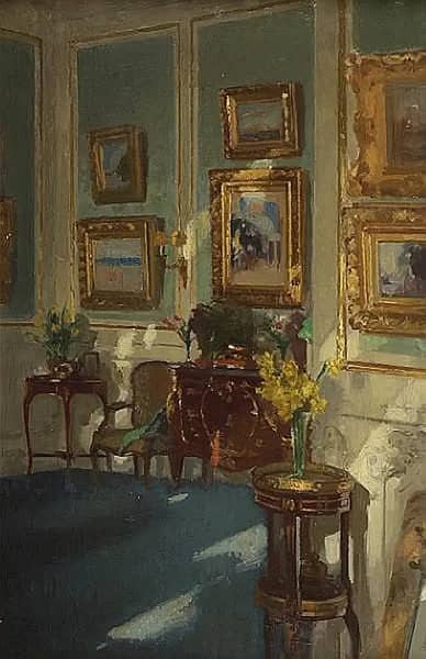 The Picture Wall by Patrick Adam | Oil Painting Reproduction